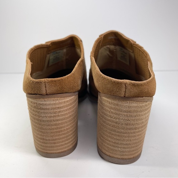 NWOT Aqua College Women’s Brown Suede Nan Waterproof‎ Mules Size 10M - Picture 5 of 11